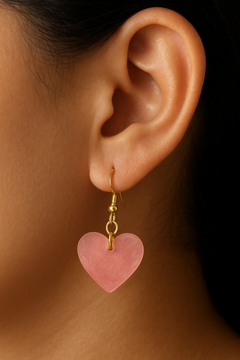 Heart shaped shrink jewelry